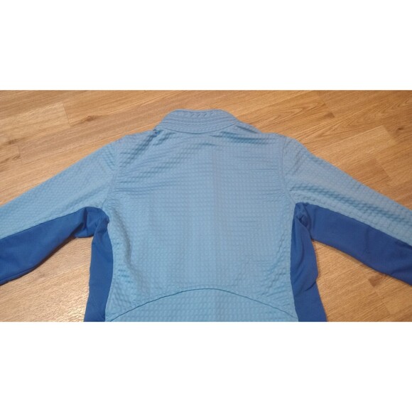 VINTAGE Nike Sphere Thermal Jacket Womens Medium Track Full Zip Waffle Running - Picture 11 of 16